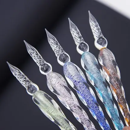 crystal glass dip pen (1)