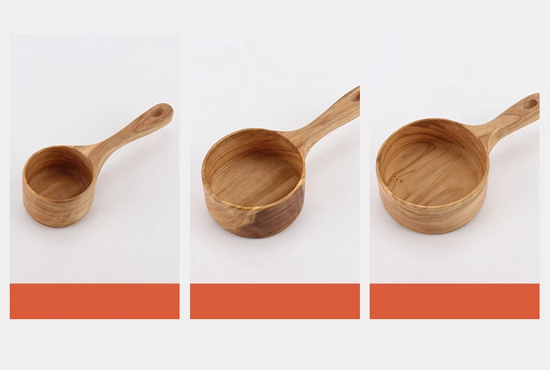 Wooden Measuring Spoon for Cooking Nonstick Wood Kitchen Utensil Cooking