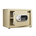 Gun Box Mini Electronic Code Metal Steel Box Safe Hotel Gun Cash Password Black