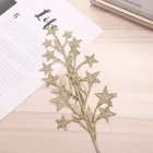 Star Christmas Decorate Glitter Hollow Out Star Branch Decoration