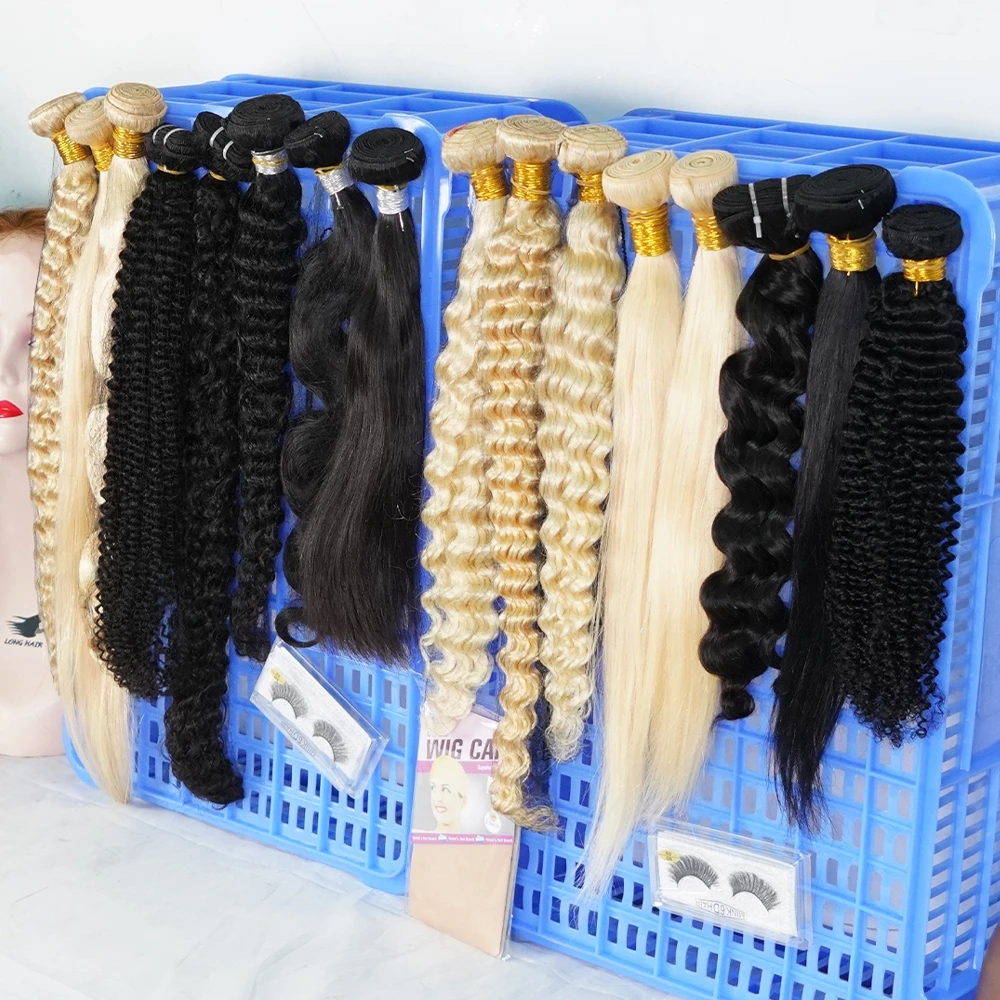 Virgin Hair Bundles With Closures And Frontals,Human Hair Straight Bundles With Closure,4x4 5x5 6x6 7x7 Transparent Lace Closure