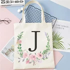 Custom Ladies Custom Cheap High Quality Custom Printing Ivory Reusable Ladies Canvas Cotton Shopping Bag With Logo