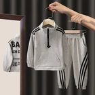 High Quality Kids High Quality Wholesale Custom Little Children Sweat Suits Kids 2 Piece Sweatsuit