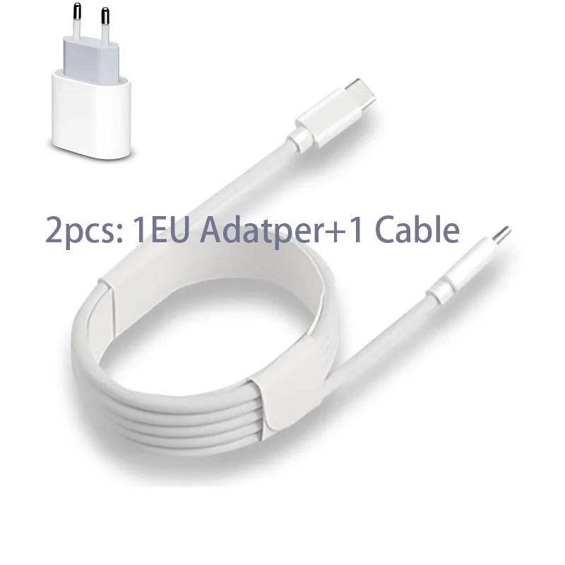 For Iphone13 Original Adapter Pd 20w Charger Usb-c Fast Charger Eu Us ...