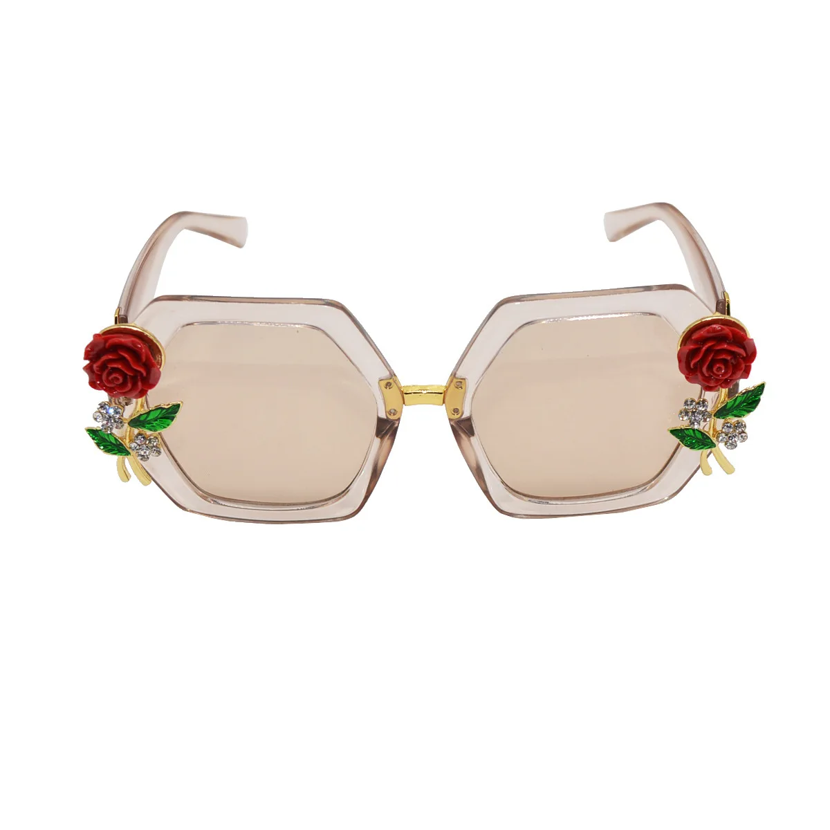 flower shaped sunglasses women's