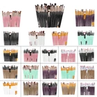 Makeup Sets 20 Kit De Brochas De Maquillaje Para Ojos Mayoreo No Label Makeup Brush Sets 22 Colors Available