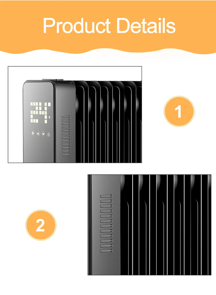 Electric Heater, 1000W, 1500W, 2000W, 2500W - detail 6