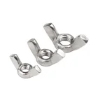 Din Nuts Suppliers Black /White Stainless Steel Galvanized Wing Nuts M3 M4 M5 M6/8 M10M12