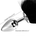 Anal For Plug Anal Hot Sale Anal Plug Metal Long Tail Anal Toys Fox Tail Anal Plug For Couples