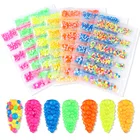 Nail Art Nails Popular Mixcolor Nail Parts Women Luminous Nail Art 3D Decoration Nails Accessories Art