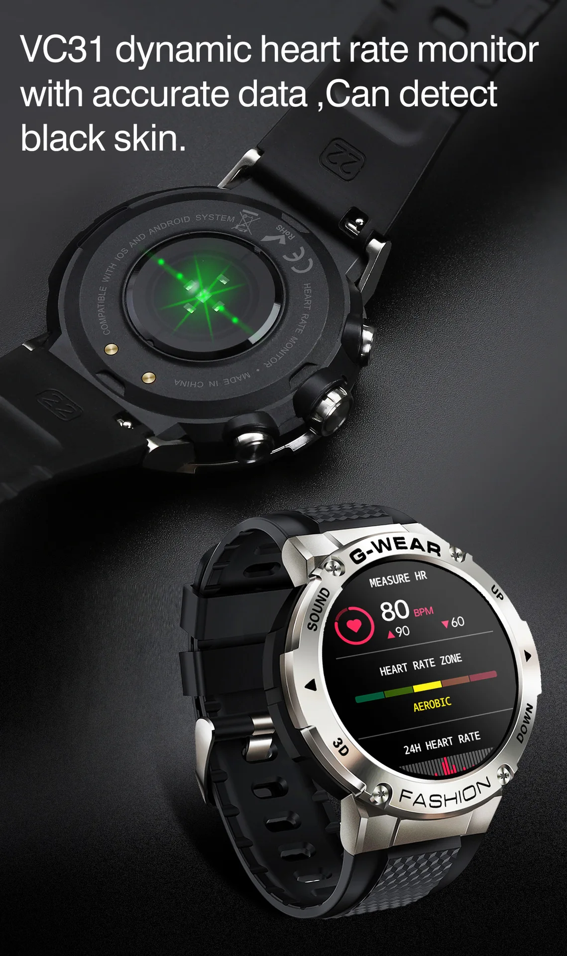 K28H BT Call Outdoor Sport Style Smartwatch for Men Premium Smart Watch 1.32 Inch 360*360 HD Screen