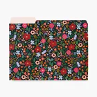 Document Organizer OEM Logo Floral Printed Cardboard Paper Assorted File Folder Holder Document Filling Organizer