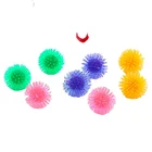 Pet Toy Toy Interactive Wholesales New Style PVC Plastic Spiky Color Ball Pet Product Interactive Cat Toy
