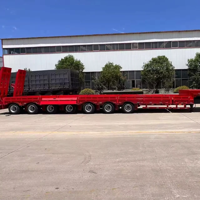 Sales of 150 ton large mechanical transport trailers made in China