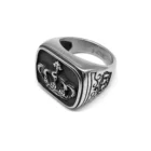 Rings Wholesale Custom Logo Statement Crown Shape Finger Rings Man