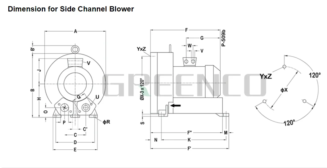 Air Blower, 2RB, 910-7AH07, 8.5KW, 910 - detail 32