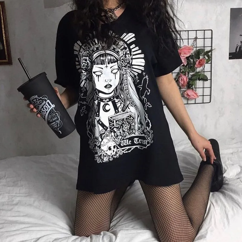 witch t shirt dress