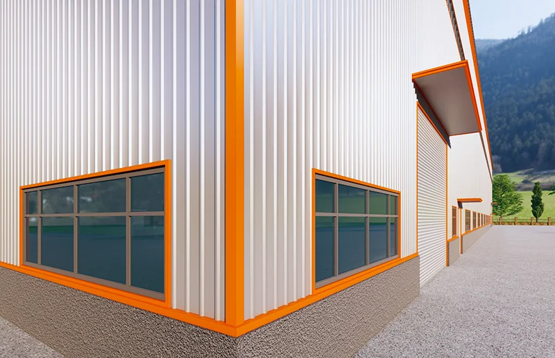 Custom Design Steel Building Structure Warehouse From China for Storage factory