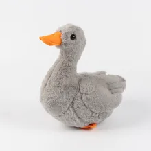 Hot Unisex Grey Cute Little Duck Lovely Stuffed Animal Pillow Soft Mini Plush Doll For Kids Plush Duck Toy