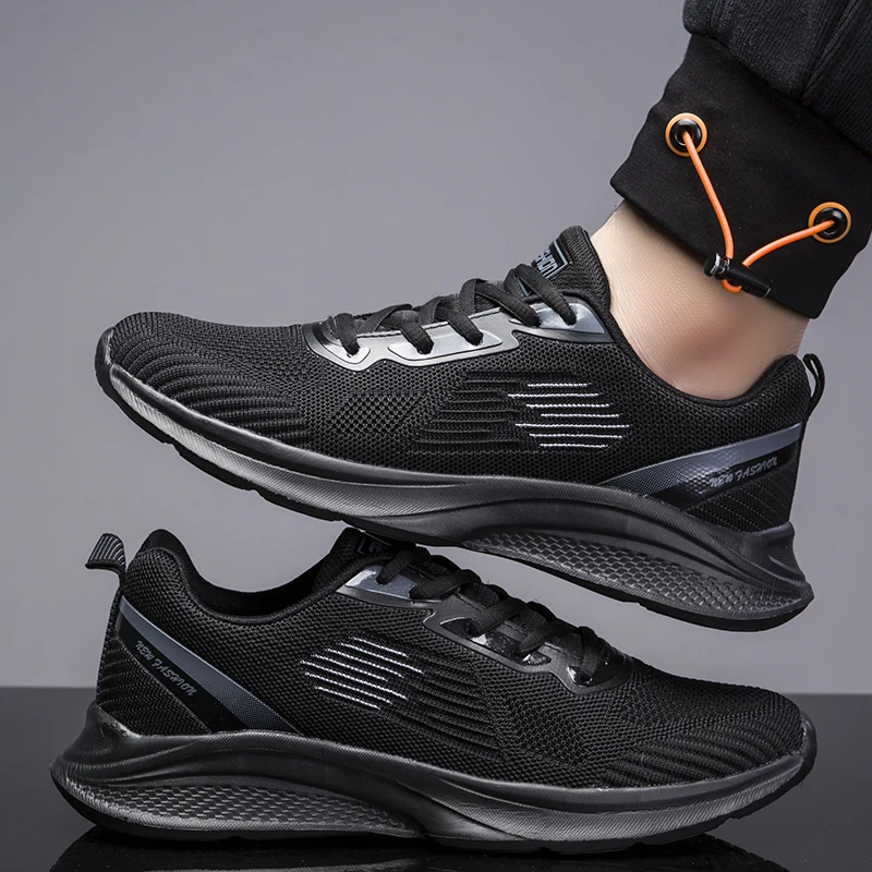 Wholesale Men's Athletic Sneakers Outdoor Shoes Sports Running Breathable Shoe 