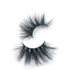 Eyelashes Mink 5d Eyelashes 2020 New Arrival 25mm 5D Volume Custom Label Mink Eyelashes