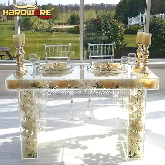 acrylic event table