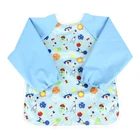 Long Sleeve Bibs Washable Bibs For Toddlers Famicheer Long Sleeve Bibs With Pocket Washable For Toddlers