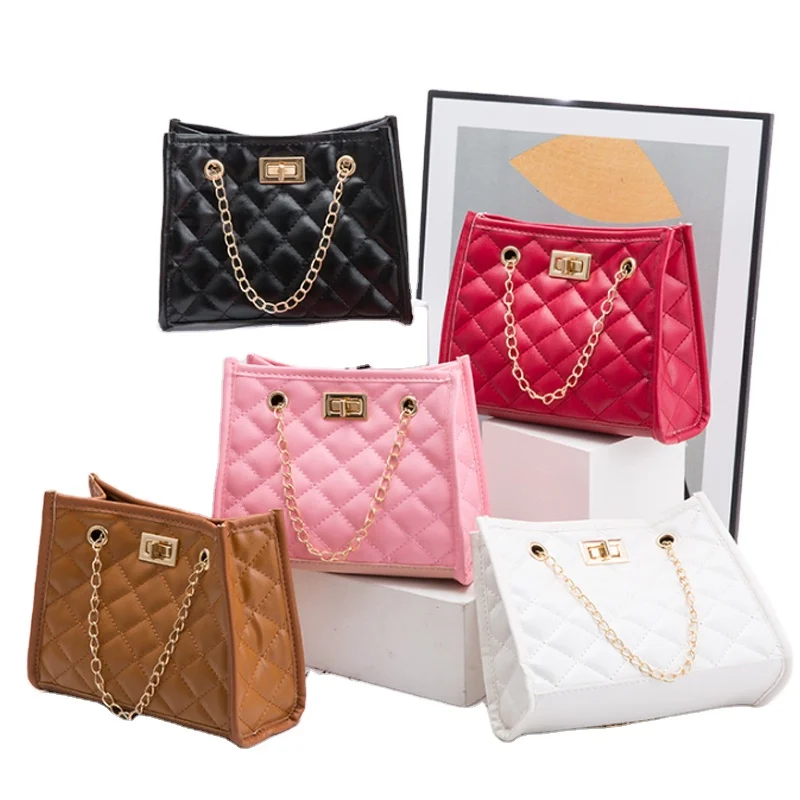 Women's wholesale diamond chain Purses Handbags ladies underarm bag large capacity shoulder bag