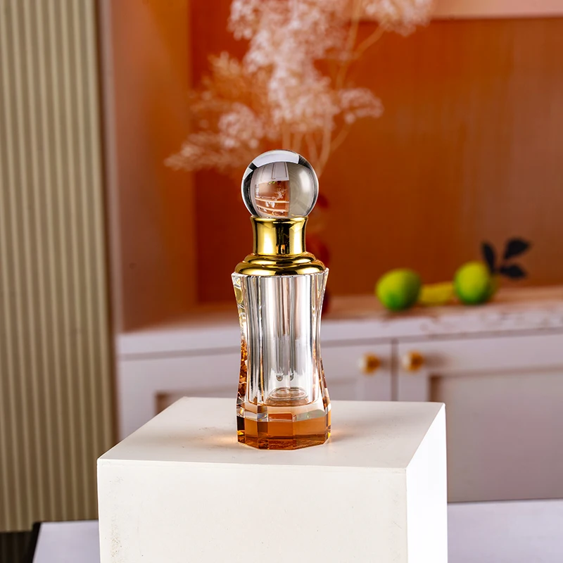 product new design hot selling column 6ml glass empty bottle luxury elegant crystal perfume bottle-8