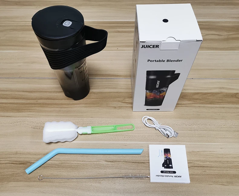 Portable Electric Fruit Juicer Handheld Smoothie Multifunction Maker Blender Stirring USB Rechargeable 3 in 1 Mini Juice Cup