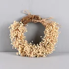 Wholesale Wall Decoration Dried Real Flower Gypsophila Babybreath Wreaths