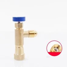 Double410A Fluorine Liquid Safety Valve Air Conditioner Parts Safety Fill Valve Special Tools For Refrigerant Charging Adapter