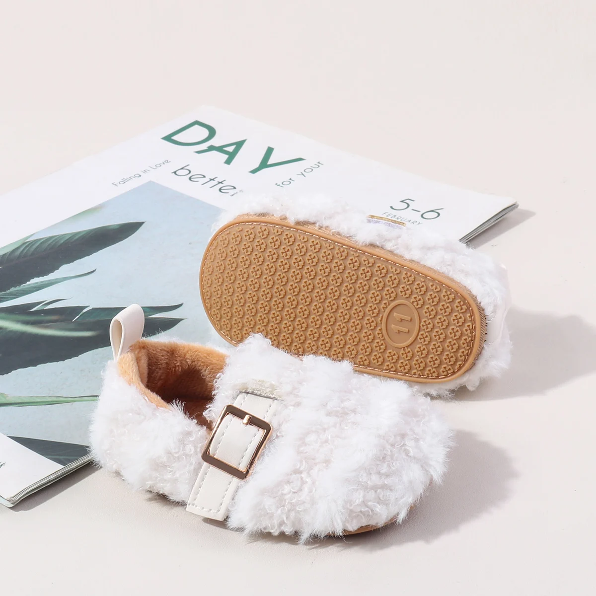 High Quality Warm Unisex Indoor Newborn Infant Toddler Baby Girls Boys Shoes manufacture