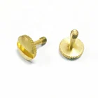 Screw M4 Thumb Screws Custom M2 M3 M4 M5 M6 M8 Knurled Thumb Screw Slotted Brass Screw