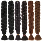 Hair Color Extension High Quality Hot Sale Jumbo Braids Hair Dreadlocks Single Color Hair Extension For Woman