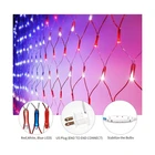 Led Day Best Selling 110V American US Flag Net LED String Lights For Independence Day Curtain Outdoor Indoor Lighting
