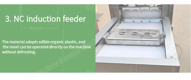 Frozen Beef Lamb Roll Slicer Stainless Steel Automatic Frozen Meat Slicing Machine Meat Cutting Machine supplier