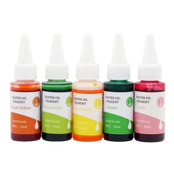 24 Colors DIY  Base Color Cosmetic Pigment Bags Lip Gloss Lipgloss Pigment Liquid Pigments For Lip Gloss