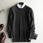 Best Sweaters High Qualiy Best Hot Sale Cheapest Winter 100%cashmere Basic Crew Neck Sweaters Men