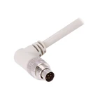 M9 Male And Female Cable Moulded Pvc Jack Audio Video Material Origin Gender Ip67 Ip68 90 Degree