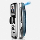 With Door Lock Left Push Smartphone Tuya Smart Control With Camera Built In Door Lock
