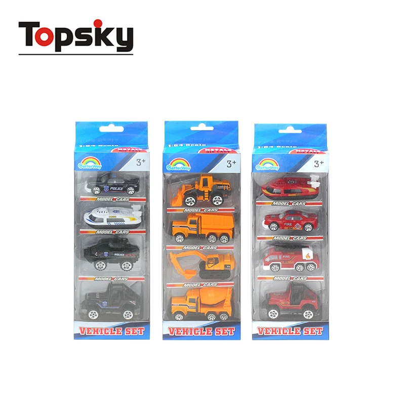 CLISPEED 1:75 Car Models Colorful Small Cars Toys Sand Table Cars Realistic Vehicles Auto Toys for Layout Decorations 50pcs