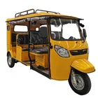 Petrol Tricycle Taxi 9 Passenger Petrol Tuk Tuk Gasoline Taxi Tvs Tricycle