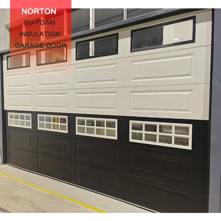 product north american10x10 foot custom automatic garage door with window garage door with glass-54