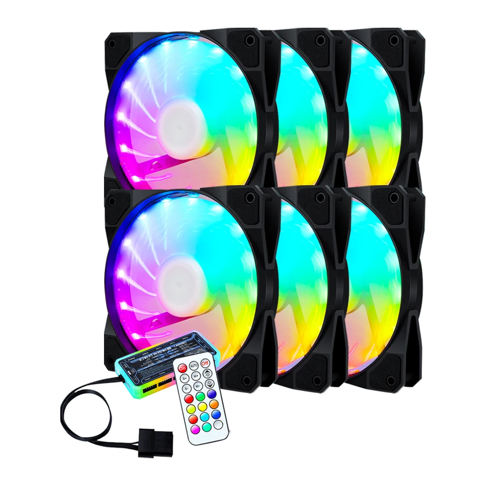15 Led Light Rgb Gaming Pc 12v Case 
