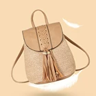 Straw Handbags New Summer And Winter Rattan Straw Purse Ladies Bag Beach Handbags For Women Handmade