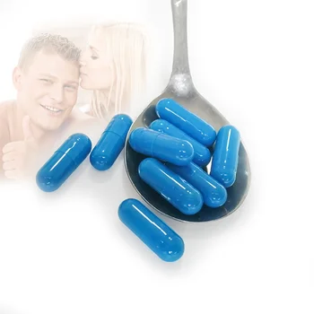 OEM Health Care Male Natural Herbal Extract Enhancement Male capsules Blue or as clients request