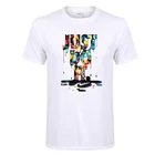Shirt New Men's Cotton Shirt Summer Slim Print Round Neck Short Sleeve T-shirt