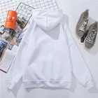 Women Hoodies/ Hoodie Women 2020 Polyester Street Wear White Loose Long Sleeve Women Winter Pullover Hoodies/