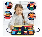 Children's Toys Toy Toddler Busy Board Hot Sell Children's Early Education Toys Dressing Table Mini Dress Up Toy